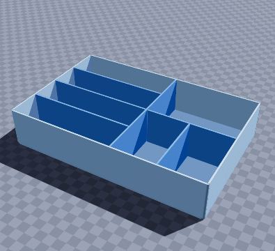 Model kit sprue and parts tray