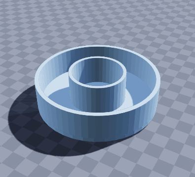 Nail polish bottle steadier