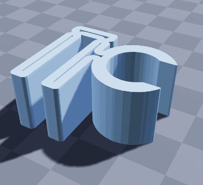 Notebook pen loop clip