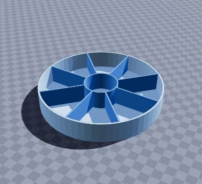 Nut and washer tray