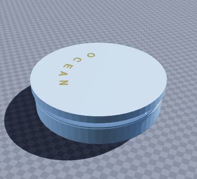 Ocean-wave drum