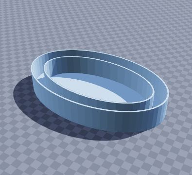 Olive and pit moat dish