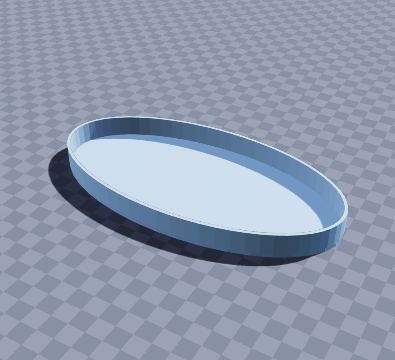 Oval spoon rest