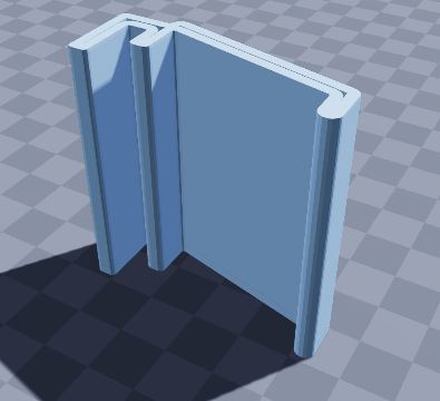 Paint tin rim wiper clip