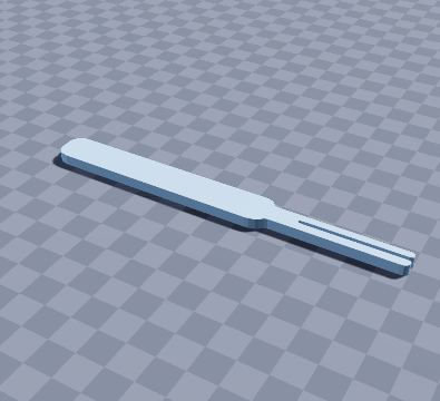 Paper bead rolling fork