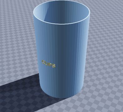 Paper cup dispenser tube