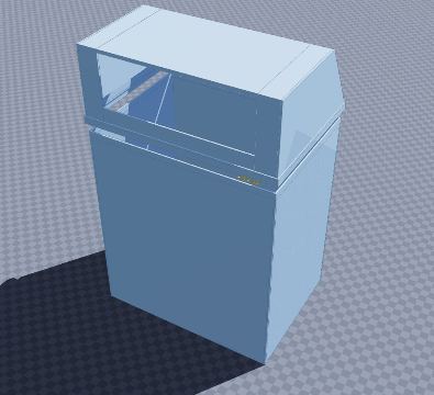 Paper recycling bin