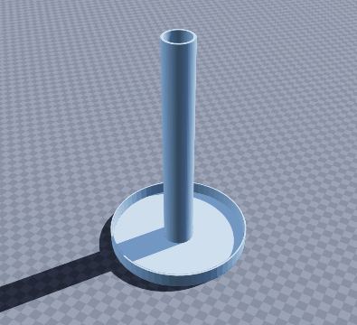Paper towel stand