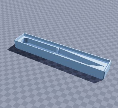 Paring knife guard tray