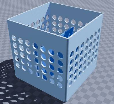 Parrot foraging cube