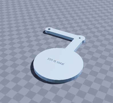 Pendulum letter scale