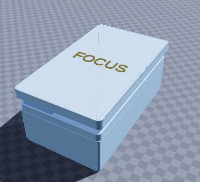 Phone focus box