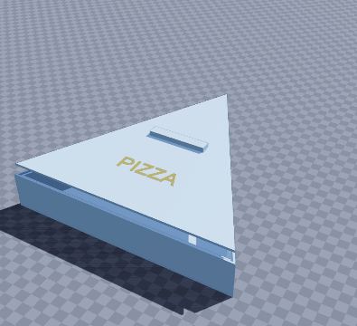 Pizza slice saver