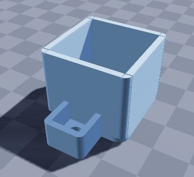 Pool cue chalk holder