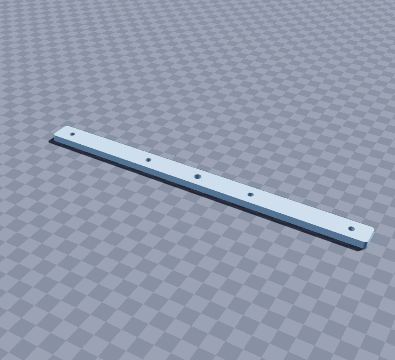 Poster hanger rail