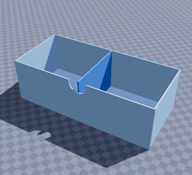 Power tool battery shelf