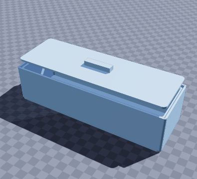 Pressed sushi mould — 3D-printable model preview