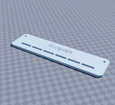 Race medal hanger
