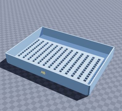 Recycled paper-making mould
