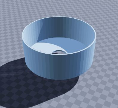 Resin strainer funnel for bottle return