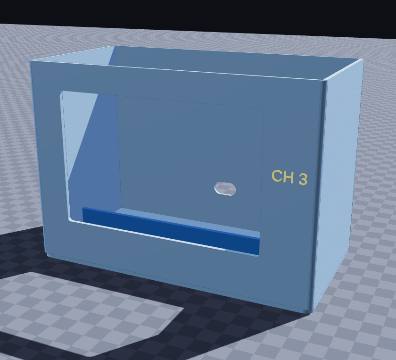 Retro-TV phone stand