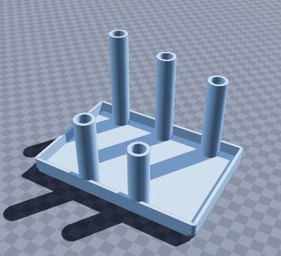 Reusable bag drying pegs