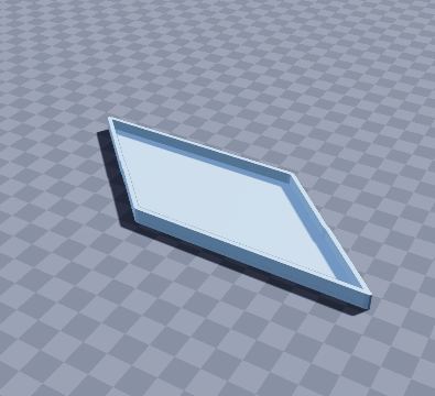 Ribbon cable 45-degree fold tray