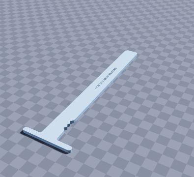 Rice cooking water dipstick