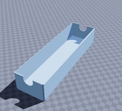 Rolling pin cradle