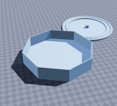 Rotating perfume turntable