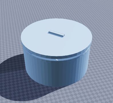 Round cake carrier