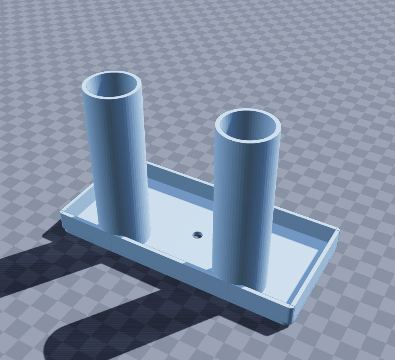 Rubber glove drying stand
