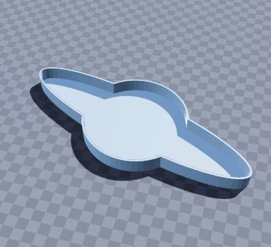 Saturn ring dish