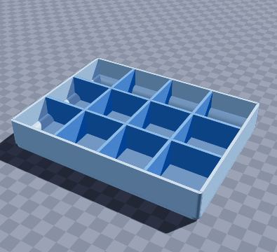 Seed bomb cube mould