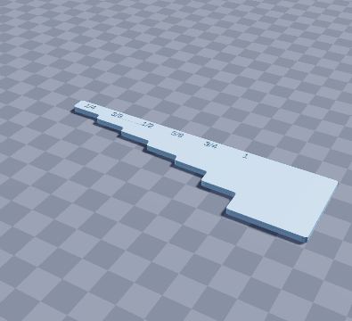 Sewing seam gauge