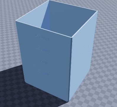 Shower flow-rate test jug