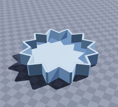 Shukhov Base — 3D-printable model preview