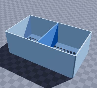 Sink sponge caddy with drain floor
