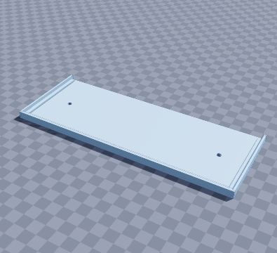 Slide-in door sign holder