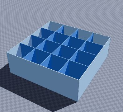 Sock drawer grid sixteen