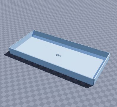 Spa counter tray