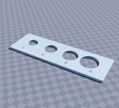 Spaghetti portion gauge