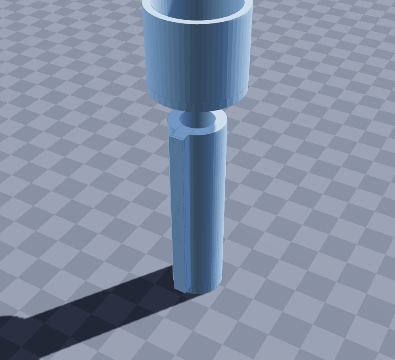 Spark plug thread starter — 3D-printable model preview