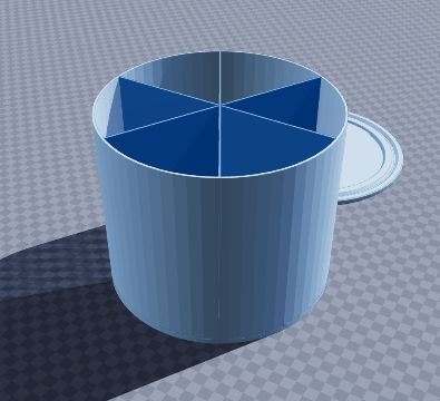 Spinning cosmetics tower