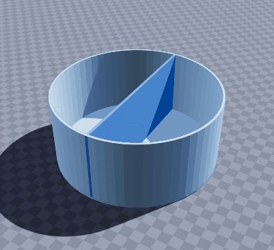 Split cereal bowl