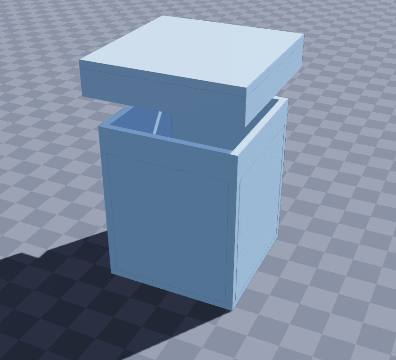 Square-egg press