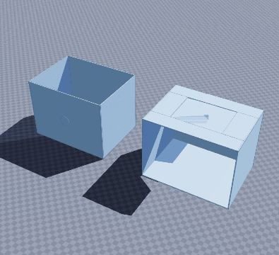 Stackable small parts drawers six