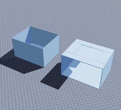 Stackable stationery drawers six