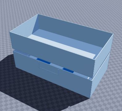 Stacking pantry bins