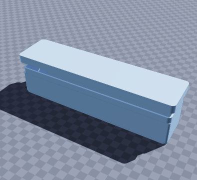 Steady-hand buzz-wire game base — 3D-printable model preview